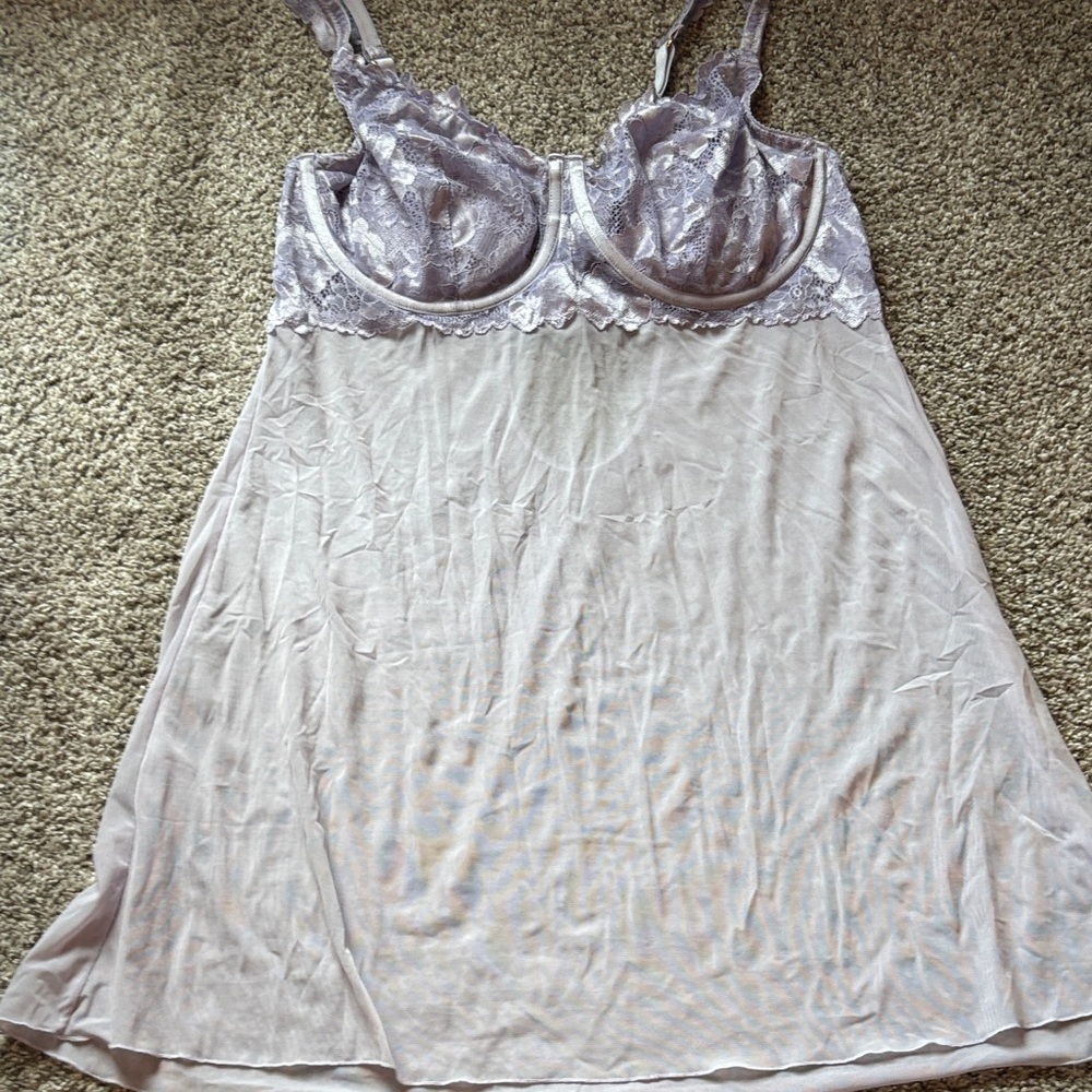Purple Lace Lingerie